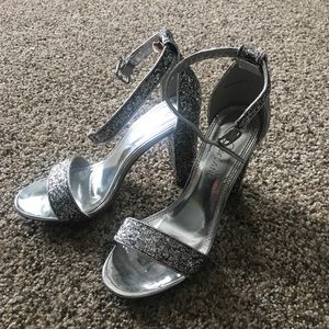Sparkly heels